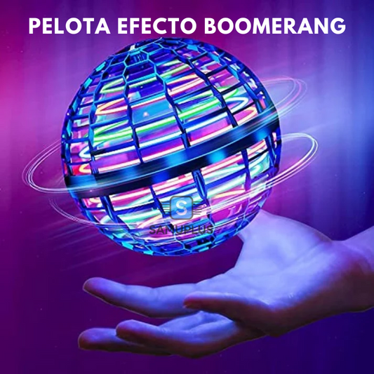 PELOTA BOOMERANG - VUELO LUMINOSO